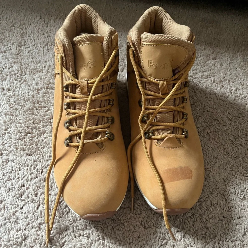 Propet womens Light Brown Hiking Boots - Picture 2 of 7